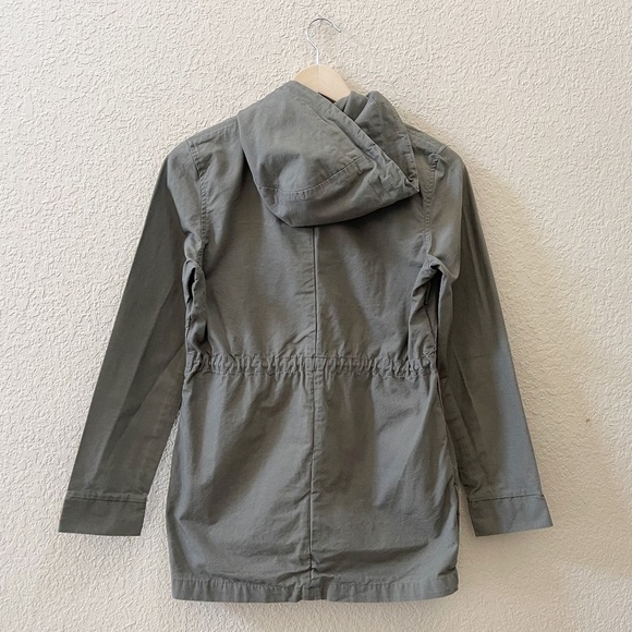 Marine Layer Elle Jacket Utility Hooded Cotton Military Outdoor Gorpcore Green S - Picture 6 of 13